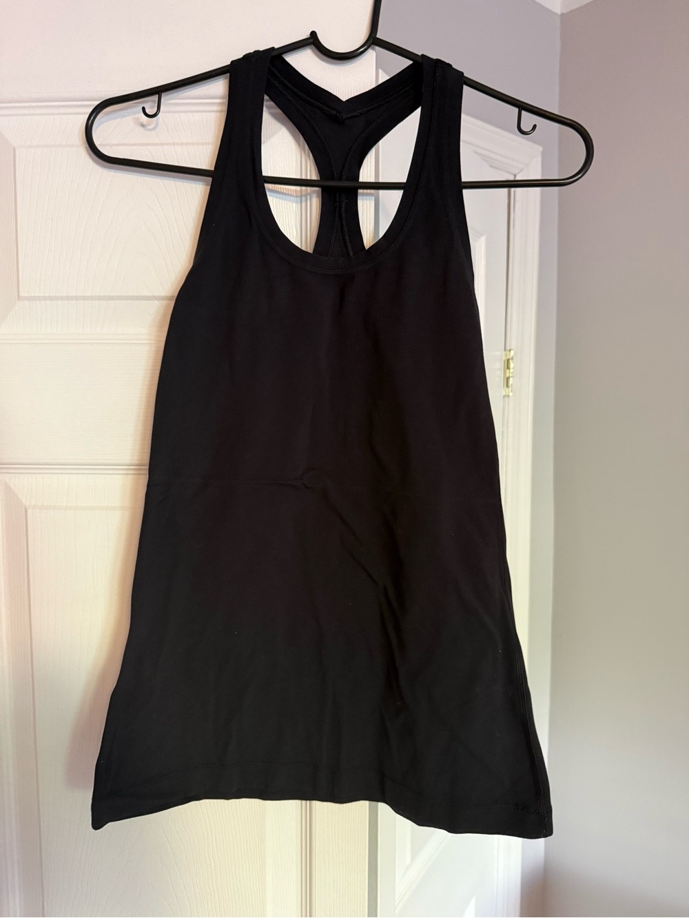 lululemon athletica Black Racerback Tank Top